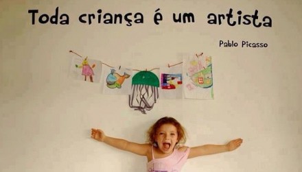 Criança e arte