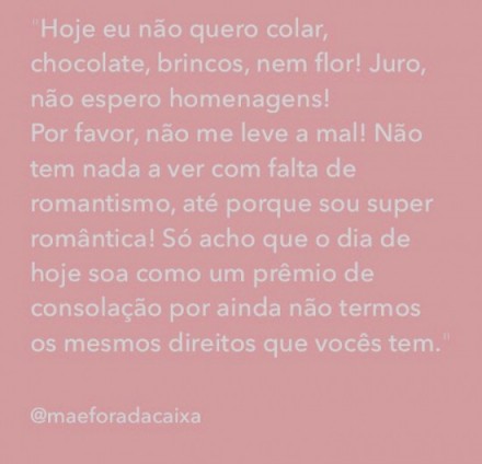 Dia da mulher