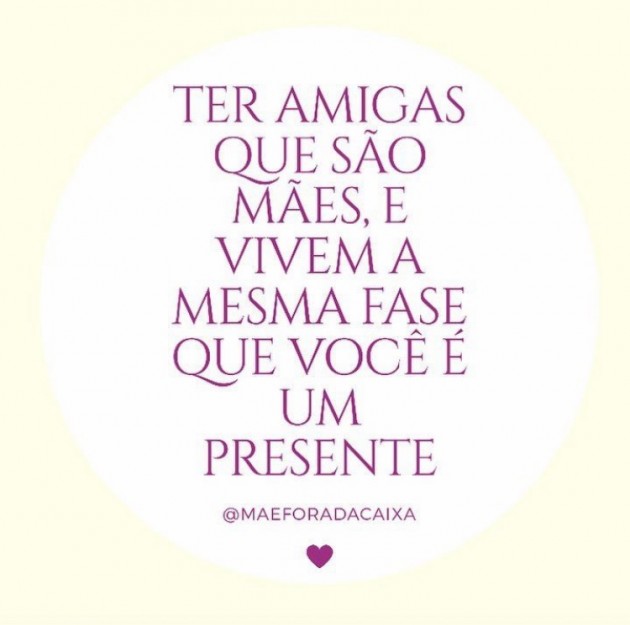 Amigas que são mães